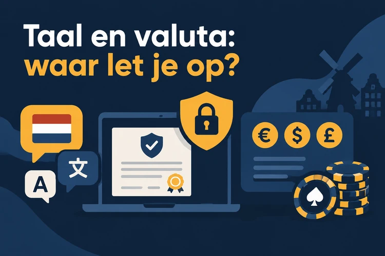 Taal en valuta: waar let je op?